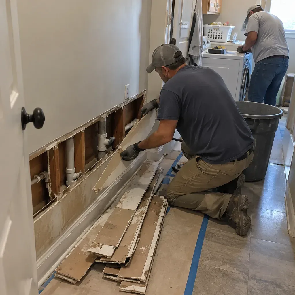 PVC Water Pipe Burst Repair damaged pipe in Boulder, CO